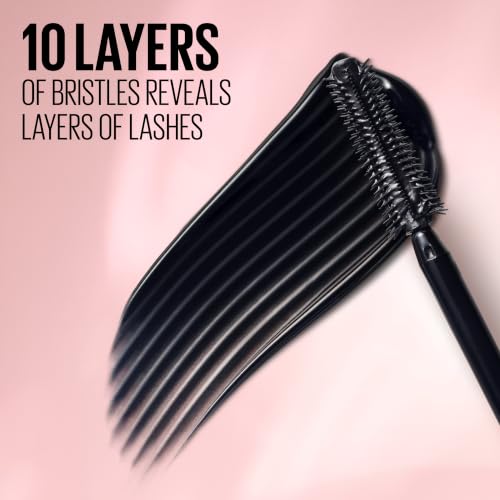 Maybelline Lash Sensational Washable Mascara - Brownish Black, Lengthening & Volumizing