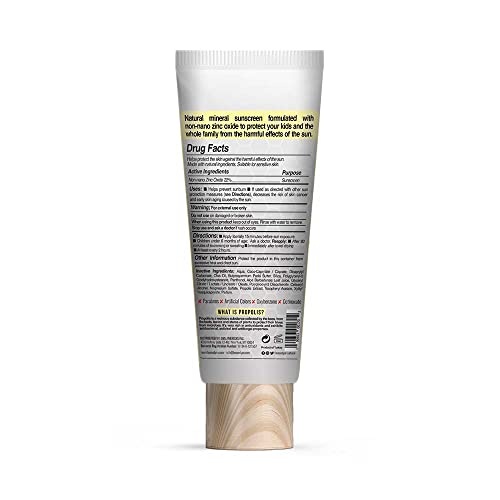 Bee & You Kids 100% Natural SPF 50 Sunscreen, Water Resistant, 2.7 oz