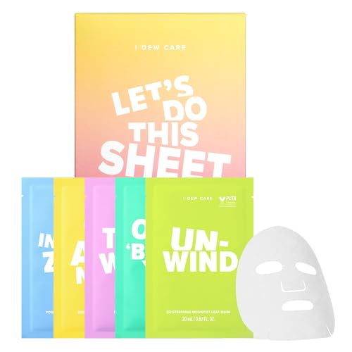 I DEW CARE Let's Do This Sheet Mask 5-Day Variety Pack 03 Let's Do This (5 Count)