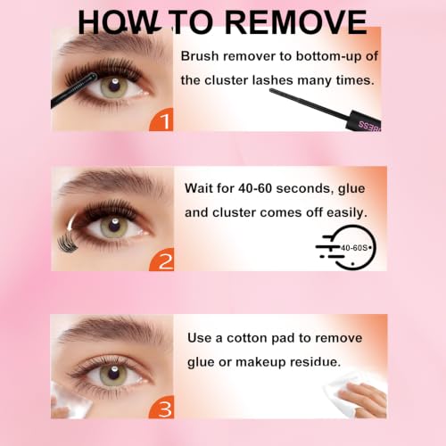 LAUBESS Lash Remover 10ml - Gentle, Fast & Safe Lash Extension & Cluster Removal