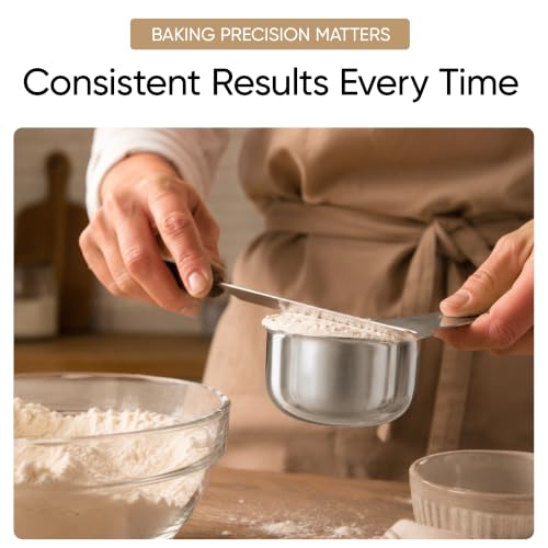 Color Up ⅓ Cup Stainless Steel Measuring Cup - Accurate & Durable