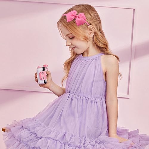 Pink Bow Headband for Women & Girls - Pink Bowknot Hair Accessory, Party Wedding
