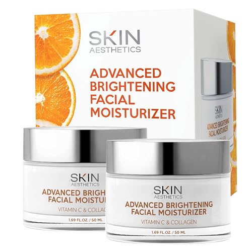 Skin Aesthetics Vitamin C & Collagen Face Moisturizer Duo Pack