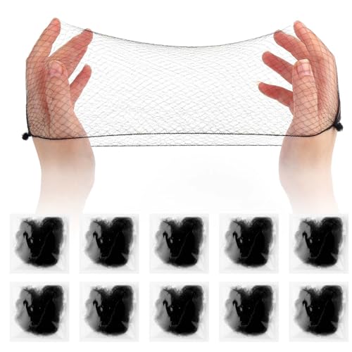 Dimeho 20 Pcs Invisible Mesh Hair Nets for Ballet & Dance