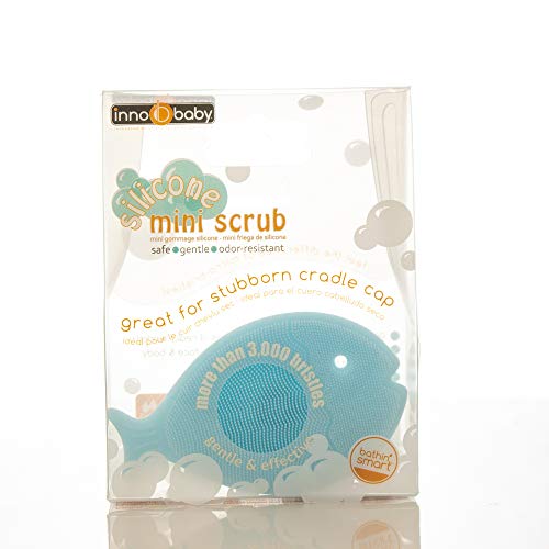 Innobaby Silicone Cradle Cap Brush for Baby - Gentle Exfoliator, 2 Pack