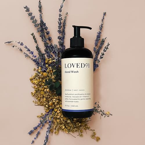 Loved01 Hydrating Liquid Hand Wash, First Love Lavender, 15 oz