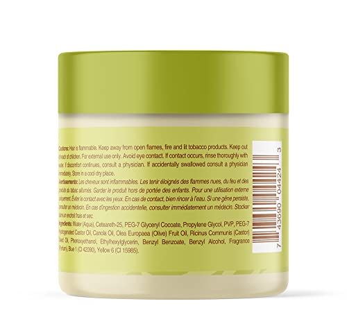 VITALE Olive Oil Edge Control 3.5 Oz for Hair Styling & Shine