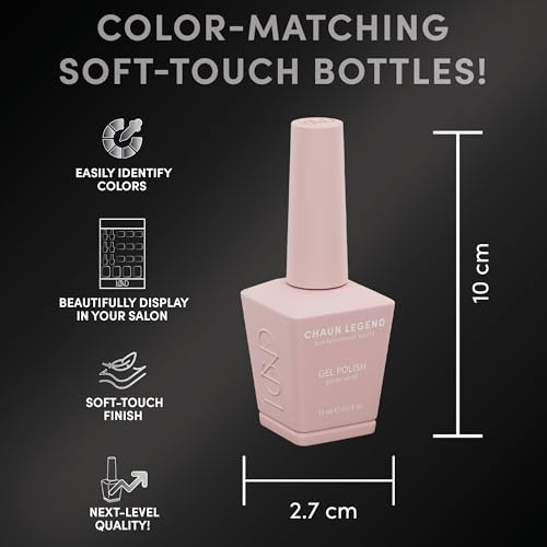 Chaun Legend UV Gel Nail Polish - Sheer Pinky Nude, 0.5 oz