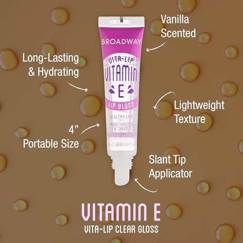 Ruby Kisses Vita-Lip Gloss Set 6 pcs | Long Lasting High Shine Lip Gloss