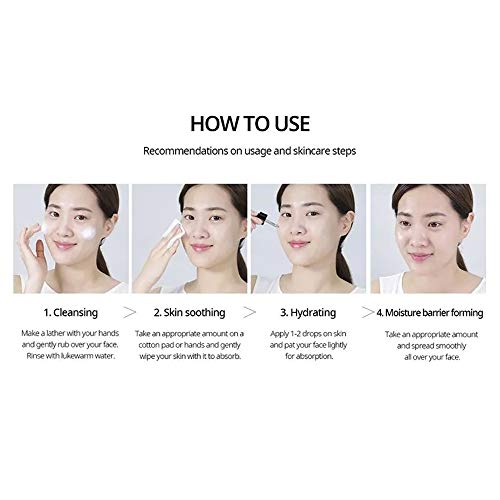 KOSBEAUTY Nacific Pink AHA BHA Travel Size Skin Care Set with 4 Photo Cards