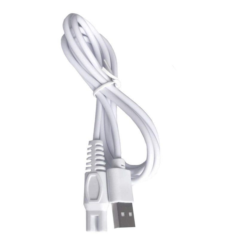 Shaver Charger for Finishing Touch Flawless Legs Rechargeable Ladies Shaver Power Cord 5V Replacement Charger USB Women Trimmer Charging Cable