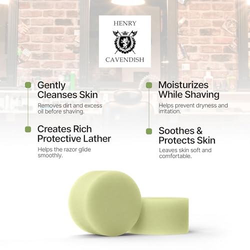 Henry Cavendish Eucalyptus Mint Natural Shaving Soap - 4 Oz