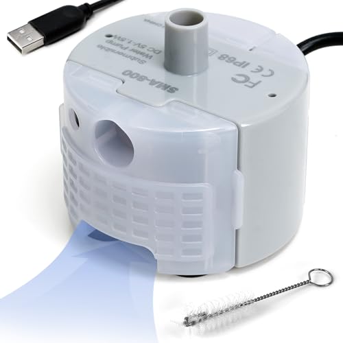 Ultra-Quiet Replacement Pump for Stainless Steel Cat Water Fountains