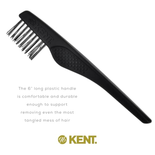 Kent Hairbrush Cleaner Tool for Removing Hair & Dandruff from Brushes
