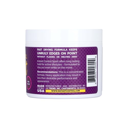Instant Control Sport Edge & Braid Balm - Long Lasting Humidity Hold