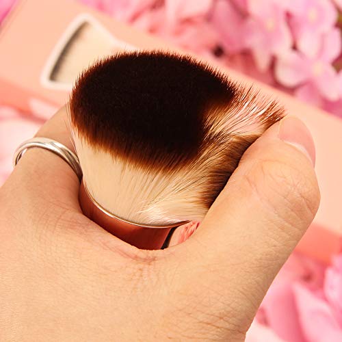 DUcare Flat Top Kabuki Foundation Brush Set - 2pcs