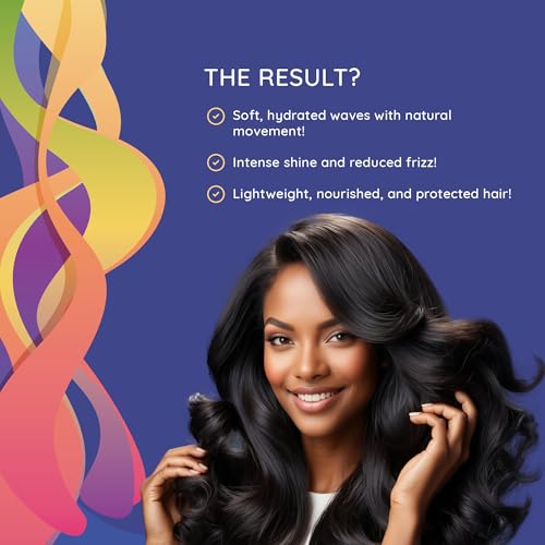 Brscience Wavy Curl Cream for Type 2A 2B 2C Hair - Nourishing Frizz Control