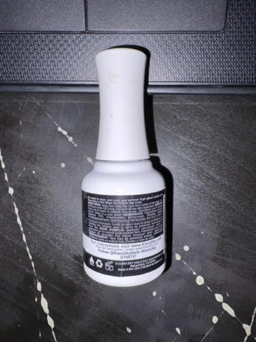 Kiara Sky LED UV Soak Off Gel Polish Top Coat – High Gloss Shine, 15 ml