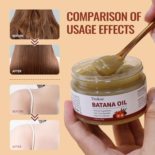 Yeokoe Batana Oil for Hair Growth - Pure, Natural & Unrefined