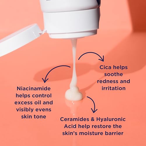 PanOxyl PM Balancing Repair Moisturizer with Niacinamide & Ceramides - 3 oz Night Face Hydrator for Acne & Dry Skin - Pack of 1