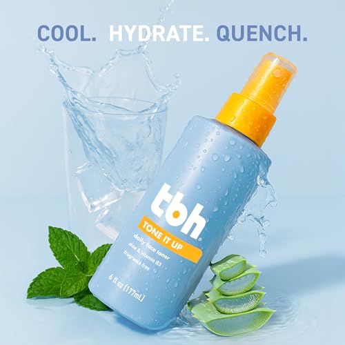 TBH Kids Hydrating Face Toner with Aloe & Hyaluronic Acid – Gentle, Alcohol-Free for Sensitive Skin – 6 oz – Face Toner for Girls & Boys