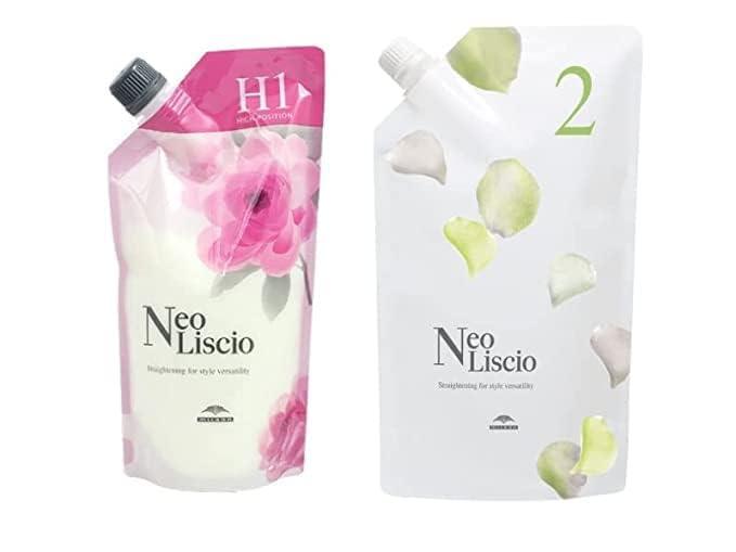 Japanese Hair Straightening Neo Liscio - Permanent Rebonding Set | 400g + 800g