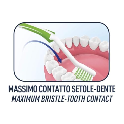 Biorepair Curve Pro Toothbrush - Very Soft Bristles with Protective Cap