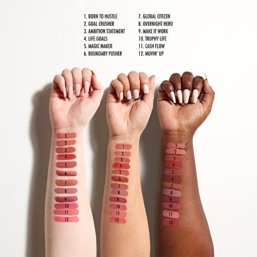 NYX Shine Loud Liquid Lipstick - Long-Lasting Dusty Nude Mauve