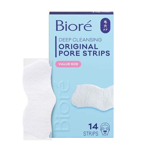 Bioré Deep Cleansing Pore Strips - Blackhead Remover, 14 Count