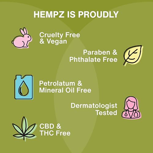 Hempz Body Lotion - White Gardenia & Coconut Palm, 17 Fl Oz - Vegan, Paraben-Free Moisturizer with Shea Butter & Hemp Seed Oil