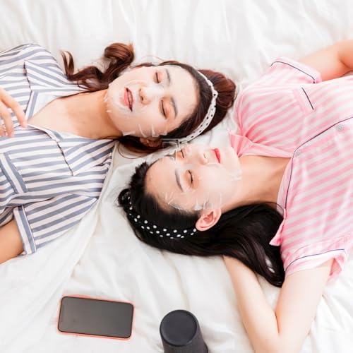 FRCOLOR 100PCS Disposable Face Mask Sheets for Hydrating Skincare
