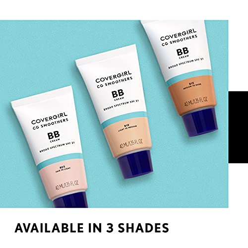 COVERGIRL Smoothers BB Cream 1.35 Oz Pack of 2 - Light to Medium, SPF 21