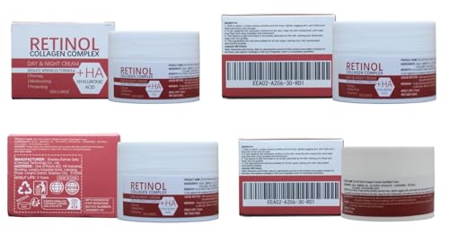 Retinol Anti-Aging Face Moisturizer with Collagen & Hyaluronic Acid