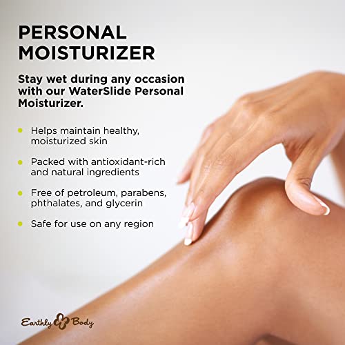 Earthly Body WaterSlide Personal Moisturizer - 8 fl oz Vegan Lubricant