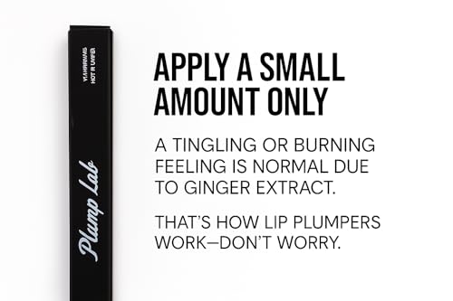 Plump Lab Hydrating Lip Plumper Gloss for Fuller, Smooth Lips