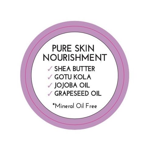 Body Boost Lavender Vanilla Stretch Mark Butter 8 oz.- Helps Treat Stretch Marks and Scars- Pregnancy and Nursing Safe- with Shea Butter