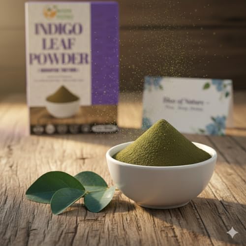 Herbs Botanica Indigo Powder 150g Natural Hair & Beard Dye – 100% Indigofera Tinctoria