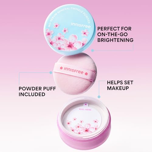 innisfree No Sebum Mineral Powder - Korean Oil Control Setting Powder