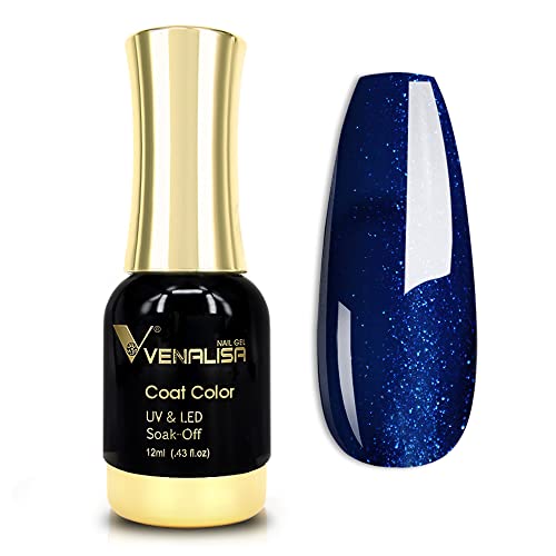 VENALISA Royal Blue Gel Nail Polish - 12ml Long-Lasting UV Polish