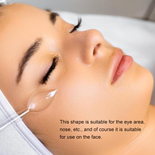 Violet Glass Tube Electrode Spoon for Facial Machines - Elitzia ETJX006