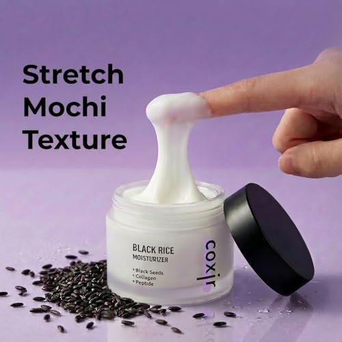 Coxir Black Rice Moisturizer Cream with Niacinamide & Peptides - 1.69 fl. oz