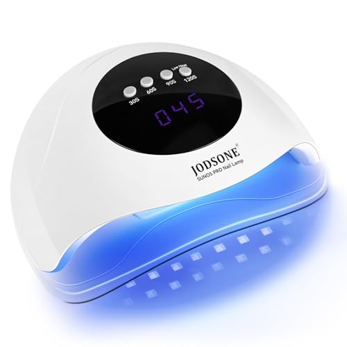 JODSONE UV LED Nail Lamp with Auto Sensor & 4 Timer Settings