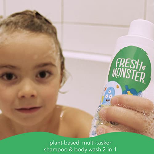 Fresh Monster 2-in-1 Kids Shampoo & Body Wash - Ocean Splash, 8.5 oz