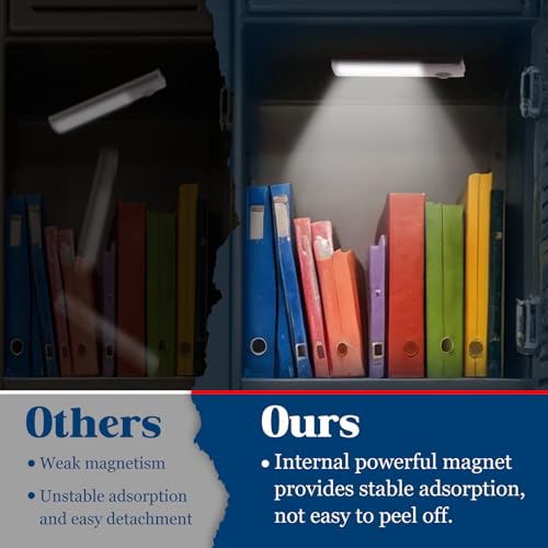 Magnetic Locker Light - LED Motion Sensor with 3 Color Temperatures