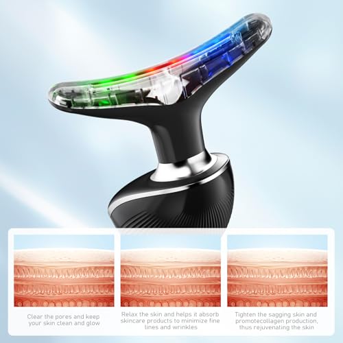Cocobeen Black Face & Neck Skin Care Tool Electric Lifting Device Wrinkle Remover