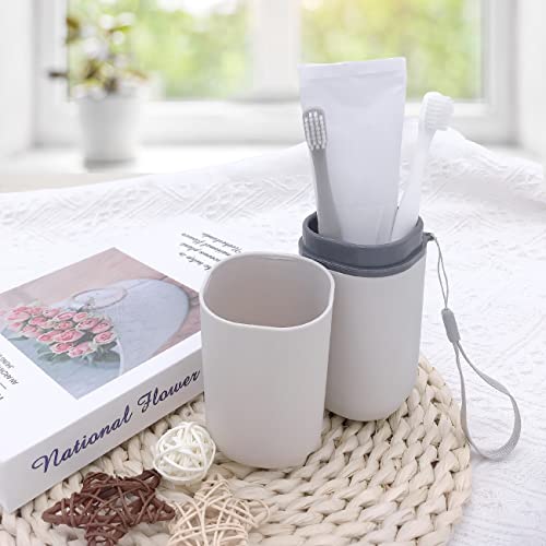 Portable Travel Toothbrush Case - Durable Holder for Toothbrush & Toothpaste