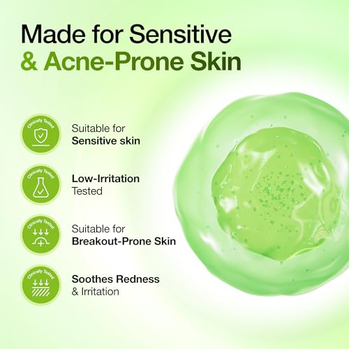 Anua Azelaic Acid 10 Hyaluron Redness Soothing Serum, Facial Serum for Blemish-Prone & Oily-Prone Skin, Lightweight & Hydrating Blemish Care, Hyaluronic Acid, Korean Skincare, 1.01 fl oz.
