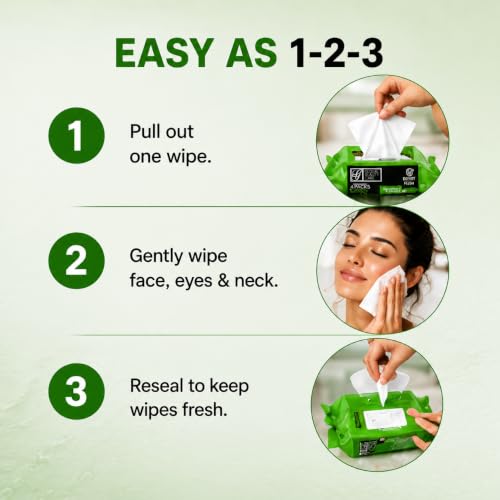 Global Beauty Care Cucumber Makeup Remover Wipes, 30 Count (Pack of 4)