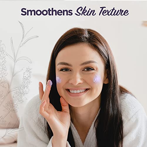 Lavender Body Scrub - Gently Exfoliates & Moisturizes Skin, 12 Oz