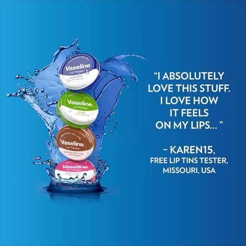 Vaseline Lip Therapy Lip Balm - Rosy Lips (Pack of 3) 0.6 oz